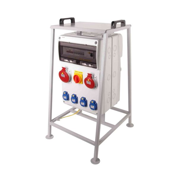 Switchboard ZSFV80004000.1/3952 construction site 63A 230/400V IP54 portable stand image 2