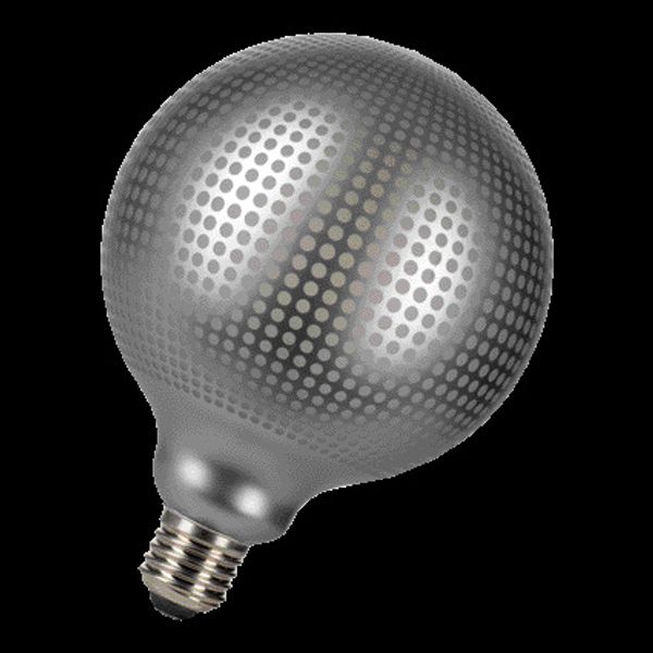 LED Orient Dots G125 E27 4W 2700K Silver image 2