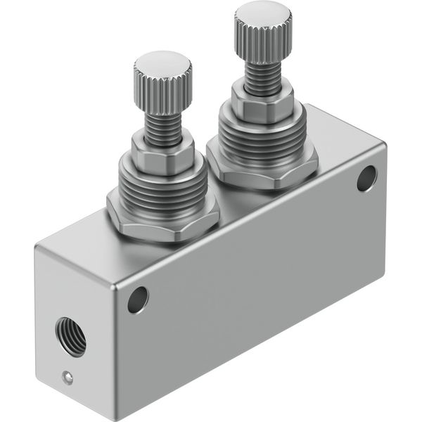 GR-M5X2-B One-way flow control valve image 1