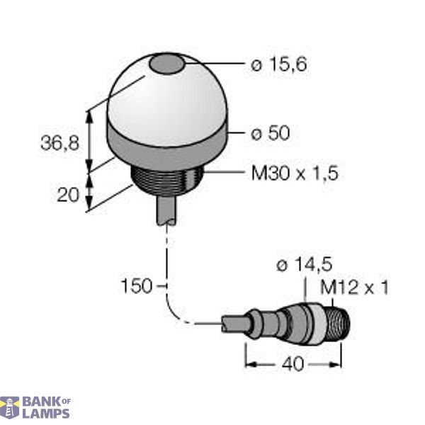 Pick-to-Light Placement Sensor   K50RPLPGYCQPMA image 1