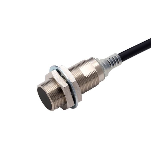 Proximity sensor, inductive, brass-nickel, M18, shielded, 5 mm, NO, 2 E2E 8561R image 4