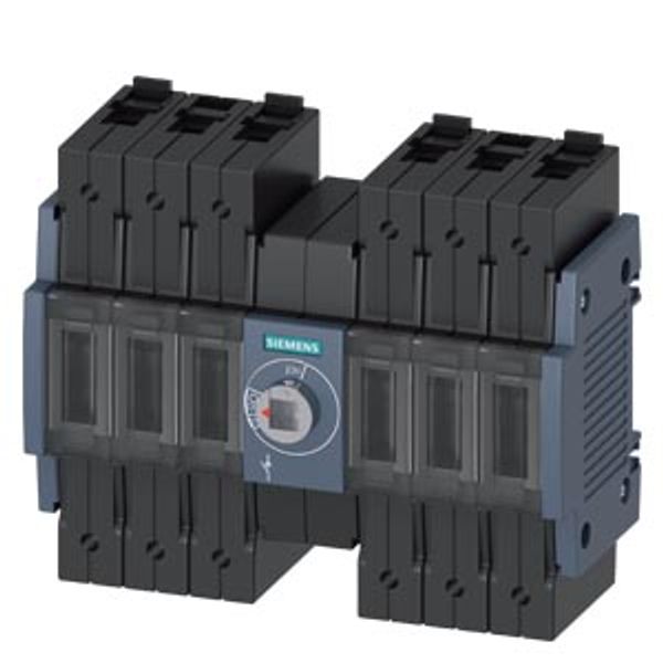 Switch disconnector 32 A, Size 1, 4-pole Lateral operating mechanism left Basic unit without handle image 2