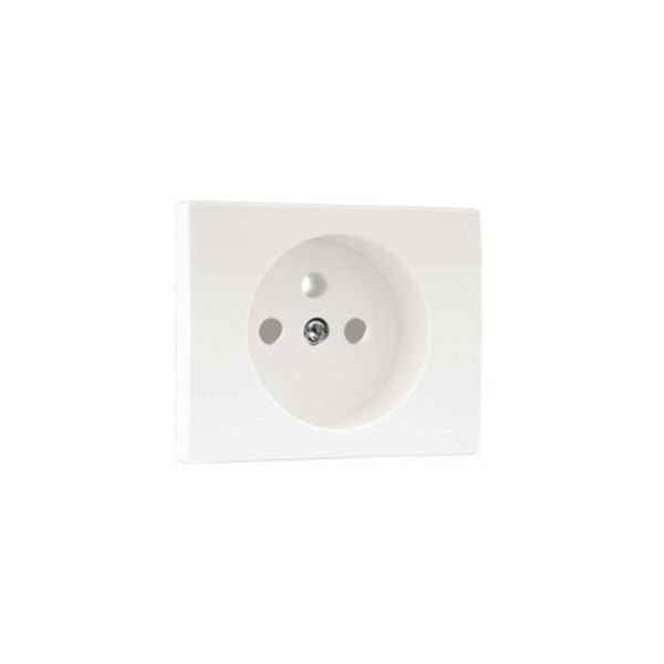 SAFETY C.PLAT F/EARTH SOCKET (FRENCH) ORANGE image 1