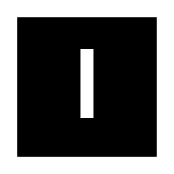 21TQ18 Button plate 18, black, I image 1