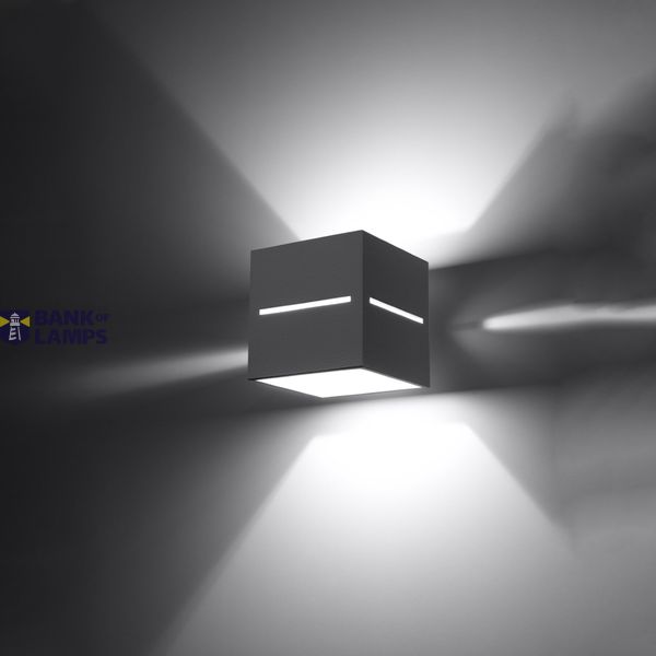 LOBO WALL LAMP GREY G9 1X40W IP20 image 7