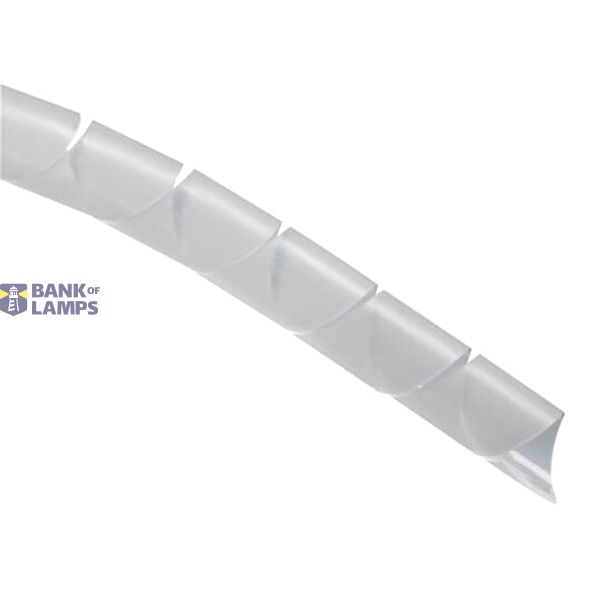 SRPE-375-9-C SPIRAL WRAP NAT POLYTHN .375INCH OD image 4
