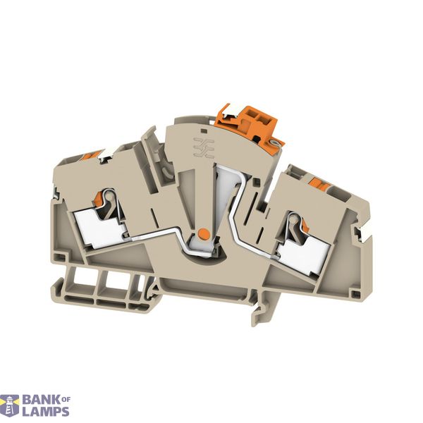 Measuring transformer disconnect terminal, PUSH IN, 500, 30, 2 image 1