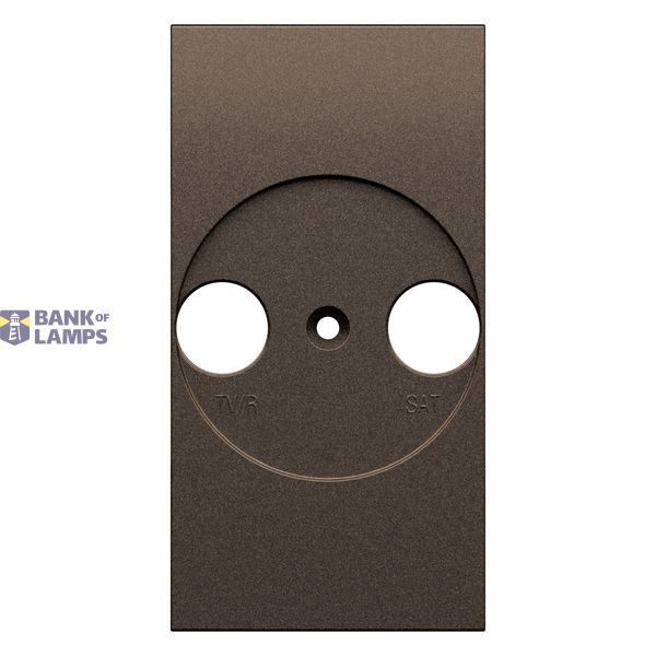 L.NOW - COVER TV/RD/SAT 2 MODULI BRONZE image 1