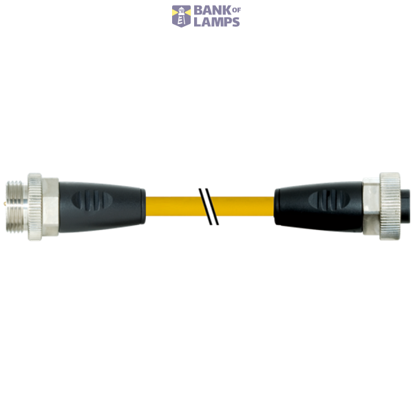 7/8'' male 0° / 7/8'' female 0° PUR 5x1.5 ye UL/CSA+drag ch. 0.6m image 1
