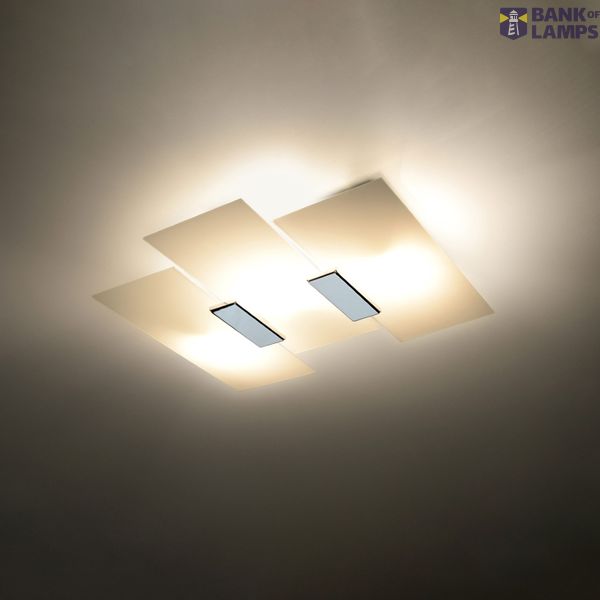 PLAFON FABIANO E27 2X60W IP20 image 5