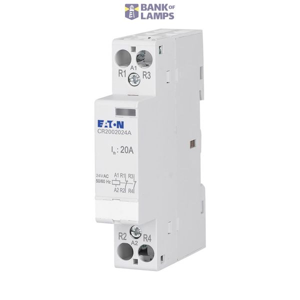 Installation contactor, 20A, 24V AC, 2NC image 2