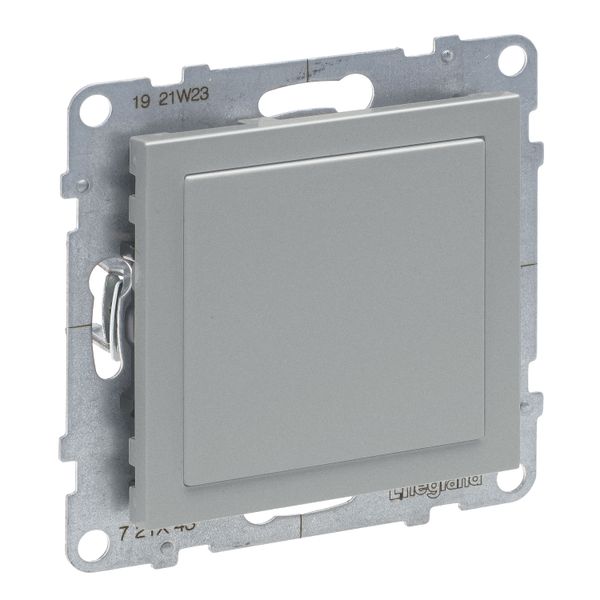 BLANKING PLATE WITH MOSAIC ADAPTOR ALUMINIUM image 1