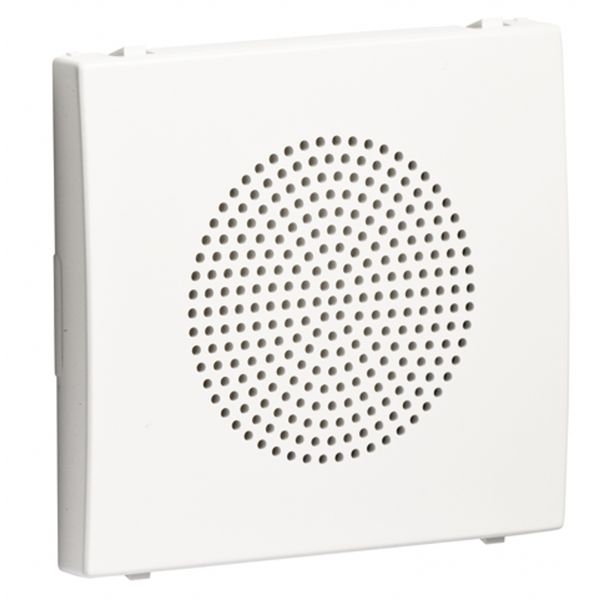 C.PLATE F/LOUDSPEAKER 2"-32 OHM/BUZZER WHITE image 1