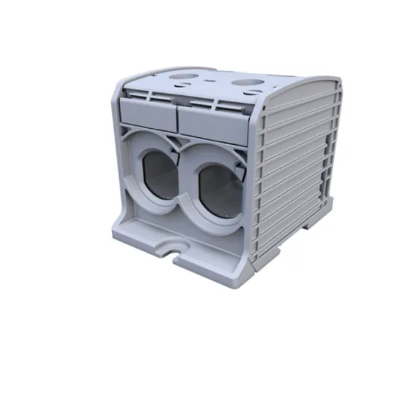 STB 300-2 Rail-mounted terminal block Al/Cu 87920 SIMBLOCK grey image 2