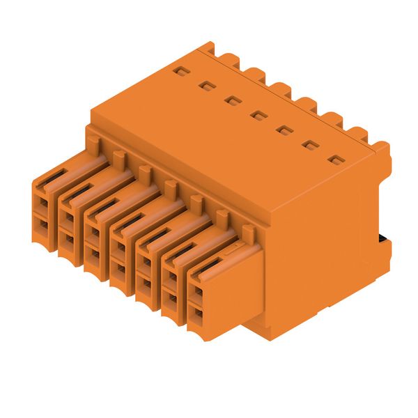PCB plug-in connector, female plug, 3.50 mm, Number of poles: 14, 180°, PUSH IN with push button, Clamping range, max. : 1.5 mm², Box image 6