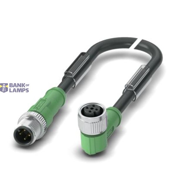 SAC-4P-M12MS/ 5,0-PVC/M12FR - Sensor/actuator cable image 1
