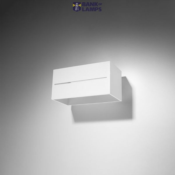 WALL LAMP LOBO MAXI WHITE G9 2X40W IP20 image 3
