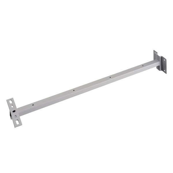Wall bracket for Outdoor Beam & MILOX floodlight,silver,80cm image 2