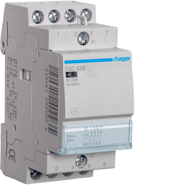 Contactor 25A, 4NC, 230V image 1
