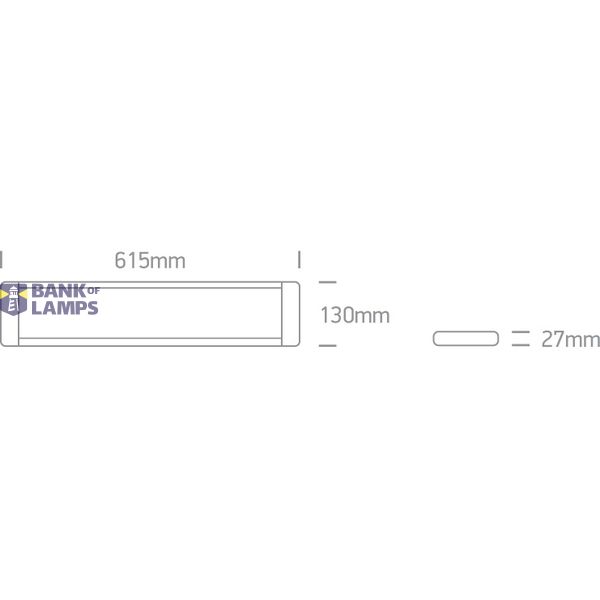 WHITE LED 25W CCTV IP20 230V image 2