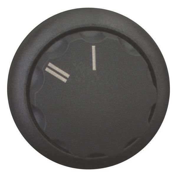 M22S-WR-X92 Changeover switch, RMQ-Titan, With rotary head, maintained, 2 positions, inscribed, Bezel: black, II I image 2