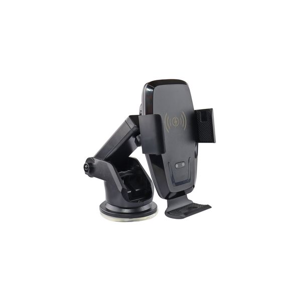 Suction mount Phone Holder with Wireless Charger PHW-05 image 1