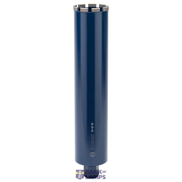 Diamond wet core cutter 1 1/4" UNC Best for Concrete 102 mm, 450 mm, 9 segments, 11.5 mm image 1