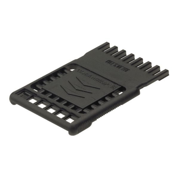 PCB plug-in connector, Accessories, Strain relief, black, Number of poles: 8 image 2