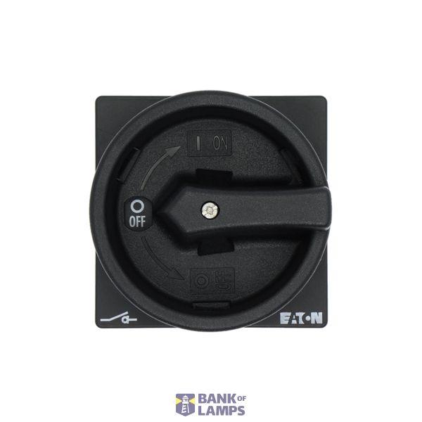 P3 Main switch, 80 A,Flush mounting, 4 pole, Form EA/SVB, Black, Door  image 10