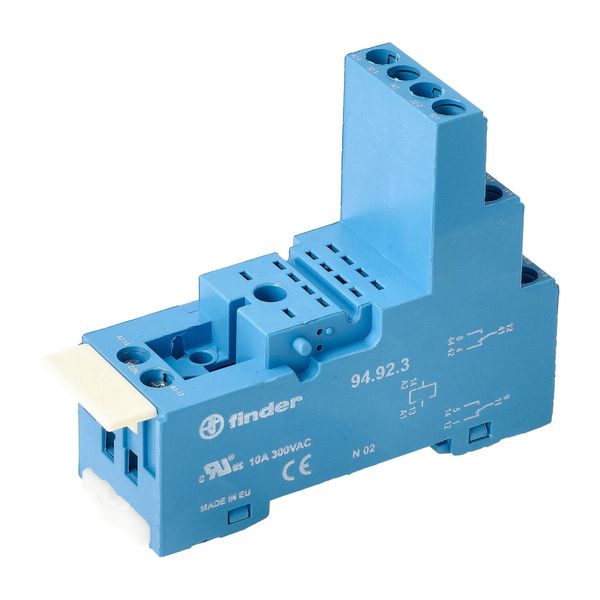 Screw socket blue for 35mm.rail, 55.32, 85.02 mod.99.80 (94.92.3) image 2