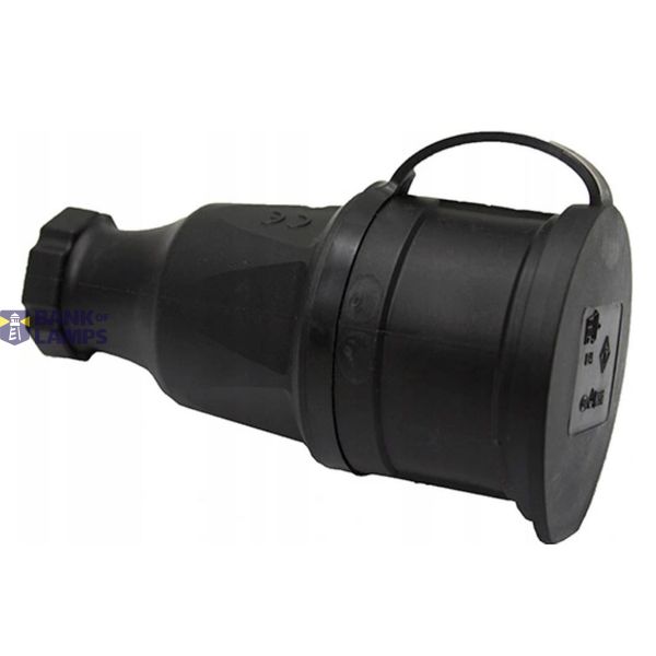 Rubber socket 16A 3P 230V image 1
