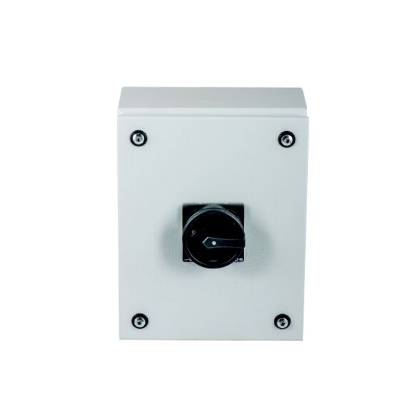 T3-3-15683/SE2/SVB-SW Main switch, T3, 32 A, surface mounting, 3 contact unit(s), 3 pole, 2 N/O, 1 N/C, STOP function, With black rotary handle and locking ring, Lockable i image 2