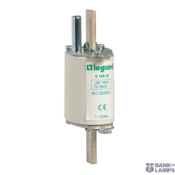 HRC blade type cartridge fuse - type aM - size 0 - 80 A - with striker image 2
