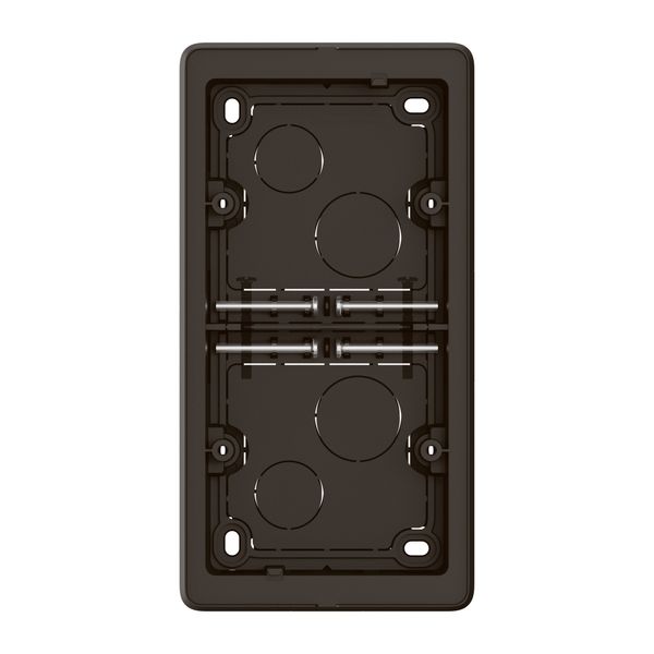 SURFACE MOUNTING BOX 2 GANG BLACK image 5