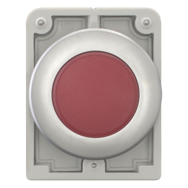 M30C-FL-R Indicator light, RMQ-Titan, Flat, Red, Metal bezel image 4