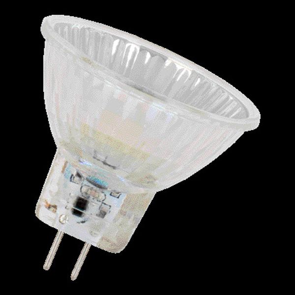 BaiSpot LED MR11 GU4 Open 6V AC/DC 2W 3000K 38D Glass image 2