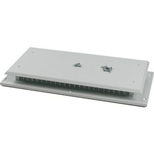 XTSZPTAV-W600 Top plate for OpenFrame, ventilated, W=600mm, IP31, grey image 4