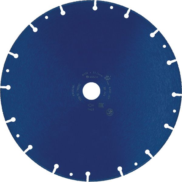 EXPERT Diamond Metal Wheel Large Size Cutting Disc 230 x 22.23 mm image 1