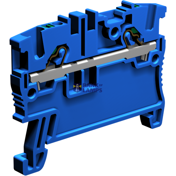 Self-clamping terminal EFC100BL 1.5 mm² gray image 1
