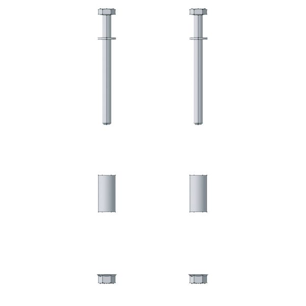 Mounting set PD-QK-DS80 image 1