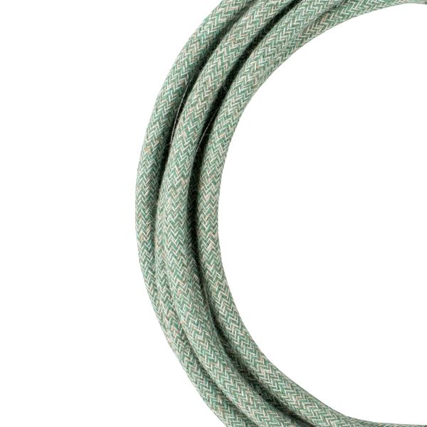Cable Tweed 2C Green 3m image 2