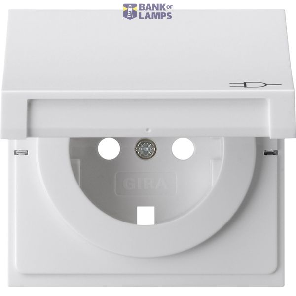 cov. SCHUKO HC Gira F100 p.white image 1