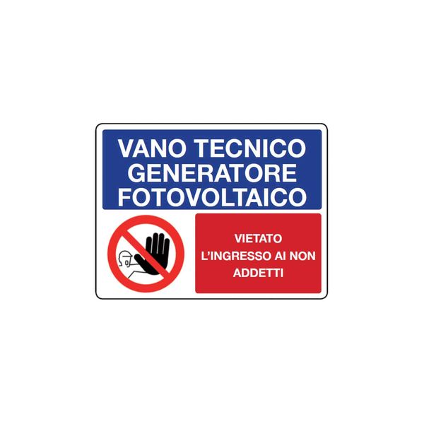 Forex tag Vano tecnico generatore fotovoltaico. Vietato accesso image 1
