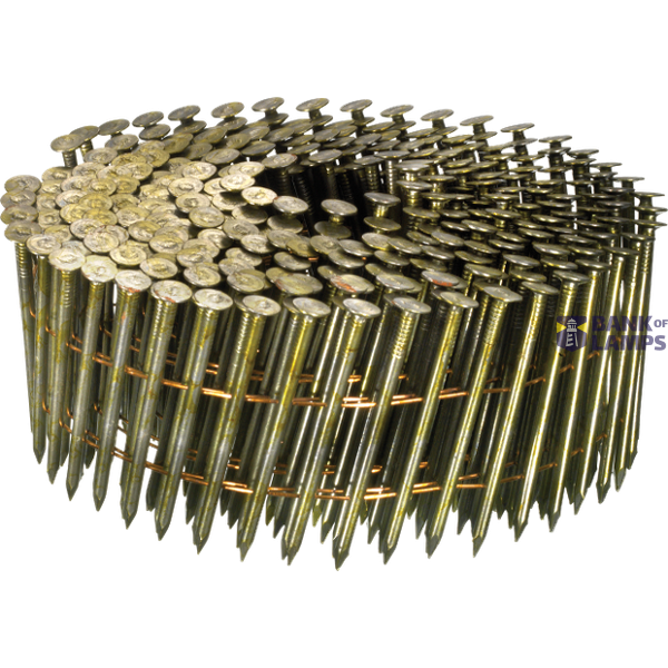 BJ roller nails 2.5x50mm, bright basic standard stretching, diamond, antiqued, 2.50mm, 9900pcs. image 1