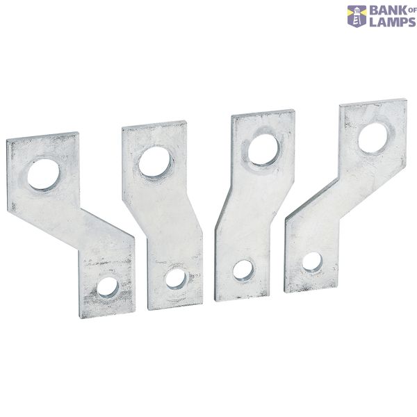 Set of 4 expanders for DSX 4-pole size 2 disconnector and source inverter switch for installation on plate image 2