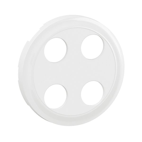 DOUBLE BINDING POST 2OUTLETS ROCKER WHITE image 5