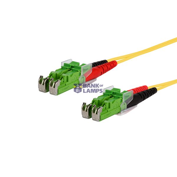 OpDAT patch cord E2000-D APC/E2000-D APC OS2, 3.0 m image 1