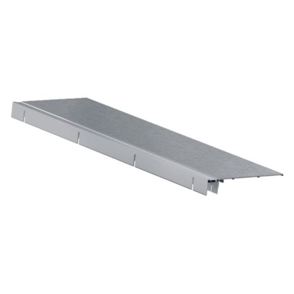 Blind top part, floor duct cover with brush strip BKB 300x80 with 1m length image 1
