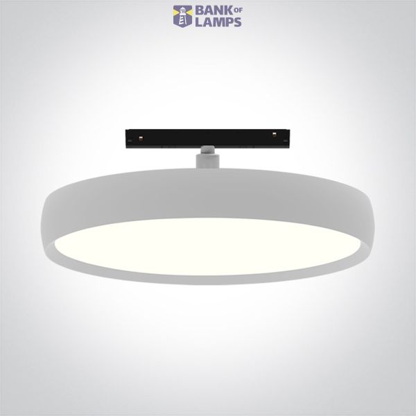 42146L/W/V WHITE 30W DALI CCTV 48V IP20 PLAFO UGR19 image 1