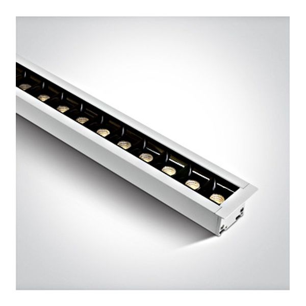 38145BR/W/V WHITE RECESSED 48x SPOTS LED 40W 34ø image 1